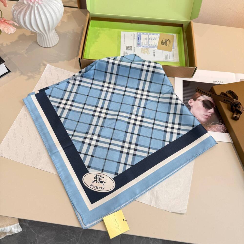 Burberry Silk Scarf - Picture 5 of 8